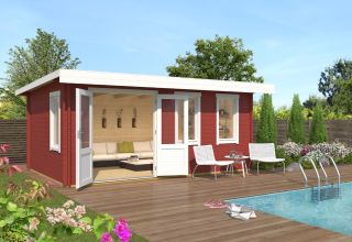 Lasita Maja Blokhut Baruda 53 Swedenred