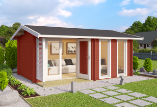 Lasita Maja Blokhut Hampshire Swedenred
