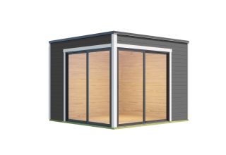 Lasita Maja Tuinhuis Palermo 3 Carbongrey