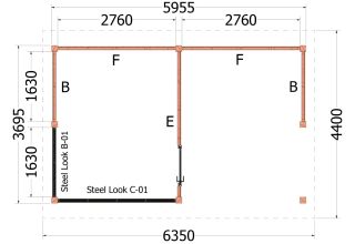 Trendhout Kapschuur De Hoeve XL 52.0146