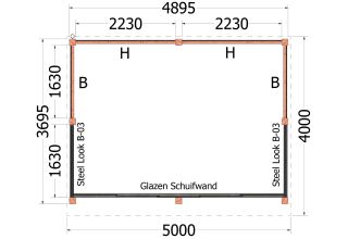Trendhout Buitenverblijf Mensa 52.0225