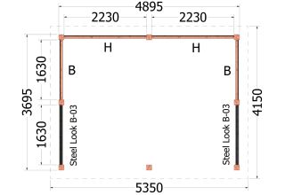 Trendhout Buitenverblijf Siena 52.0447