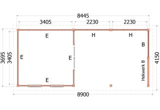 Trendhout Buitenverblijf Siena 52.0453