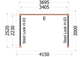 Trendhout Buitenverblijf Siena 52.0916