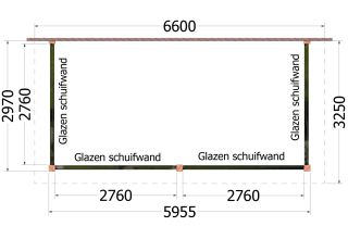 Trendhout Aanbouwveranda Lucca 52.1004
