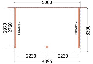 Trendhout Aanbouwveranda Ancona 52.1014