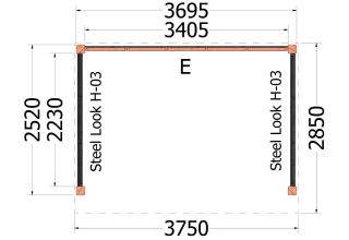 Trendhout Buitenverblijf Refter XL 52.1041