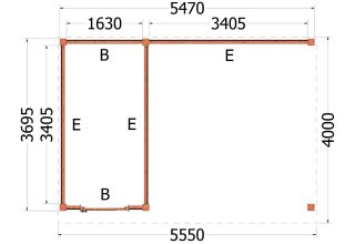Trendhout Buitenverblijf Refter XL 52.1054