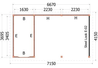 Trendhout Buitenverblijf Siena 52.1093