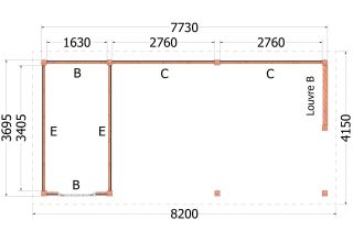 Trendhout Buitenverblijf Siena 52.1095