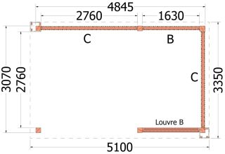 Trendhout Buitenverblijf Verona (Rechts) 52.1118