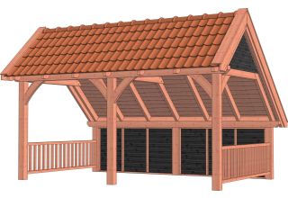 Trendhout Kapschuur De Hoeve XL 52.1199