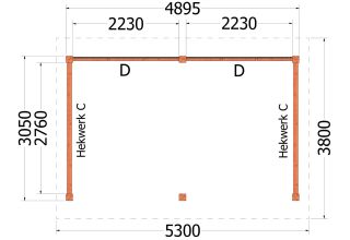 Trendhout Kapschuur De Hoeve XL 52.1199
