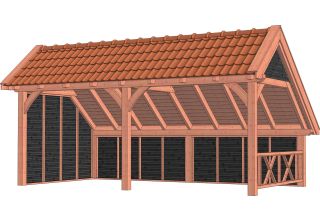 Trendhout Kapschuur De Hoeve XL 52.1205