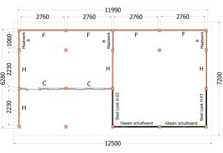 Trendhout Kapschuur De Hofstee XXL 52.1235