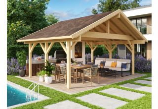 De Hoeve Carport Heenvliet XL | 6,4 x 5,1 m