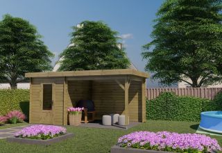 De Hoeve Classicline Blokhut