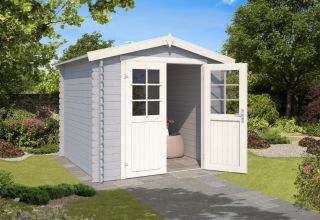 Outdoor Life Blokhut Ingo 230x175 Platinum Grey