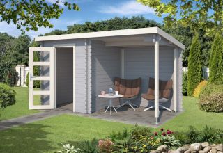 Outdoor Life Blokhut Jelle 175 Platinumgrey