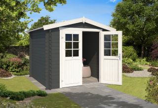 Outdoor Life Blokhut Ingo 230x175 Carbon Grey