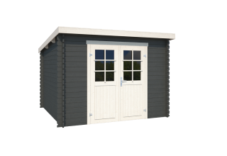 Outdoor Life Blokhut Nadia 275x275 Carbon Grey 