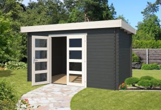 Outdoor Life Blokhut Mikkel Carbongrey