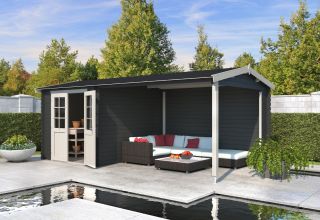 Outdoor Life Blokhut Karyna Carbon Grey 