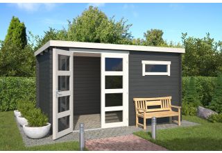 Outdoor Life Blokhut Timian 230 Carbongrey