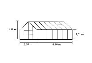 ROYAL WELL Tuinkas Magnum 148, TG 3mm