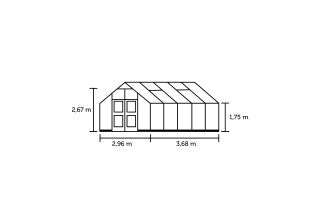 ROYAL WELL Premium 10,9 - antraciet - 3 mm veiligheidsglas