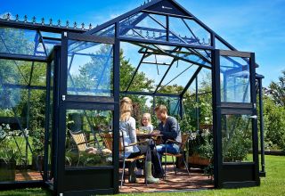 ROYAL WELL Orangeri 15,2 - antraciet - 3mm veiligheidsglas