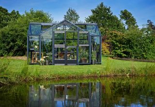 ROYAL WELL Orangeri 15,2 - antraciet - 3mm veiligheidsglas