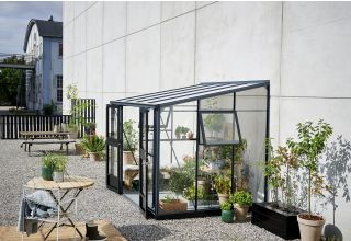 ROYAL WELL Veranda 6,6 - antraciet - gevels 3mm veiligheidsglas