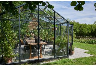 ROYAL WELL Orangeri 21,5 - antraciet - 3mm veiligheidsglas