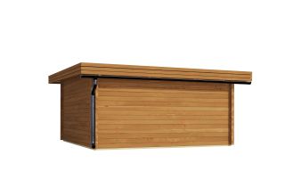 De Hoeve tuinhuis Met Vouwdeuren Sassenheim 44 | 4,9 x 4,9 m 44 mm