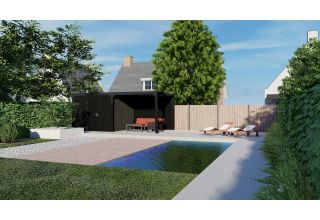 De Hoeve Aluminium Tuinhuis Allure