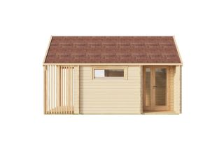 De Hoeve Compact Tuinhuis Ystad 44 | 6 x 3 m | 14m2