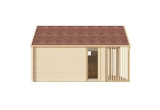 De Hoeve Compact Tuinhuis Ystad 44 | 6 x 3 m | 14m2