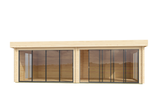 De Hoeve tuinhuis Alu Lounge model Mill 44 B