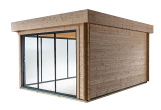 De Hoeve tuinkamer Wehl ALU Concept 70 A | 4,8 x 3,6 m 70 mm