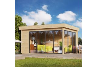 De Hoeve tuinkamer Wehl ALU Concept 70 A | 4,8 x 3,6 m 70 mm