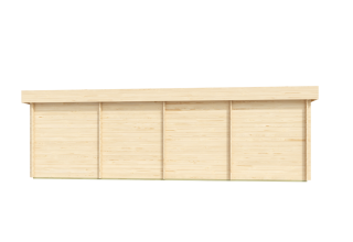 De Hoeve tuinhuis Alu Lounge model Mill 44 B