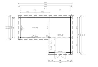 De Hoeve hoek tuinhuis ALU Graft 44 | 6,8 x 4,8 m