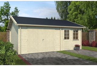 De Hoeve Houten garage Pelle 70A | 578cm x 480cm