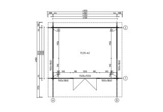 De Hoeve Tuinkamer Alblasserdam 70 A | 4.2 x 3.3 m