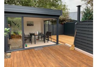 De Hoeve tuinkamer Wehl ALU Concept 70 A | 4,8 x 3,6 m 70 mm