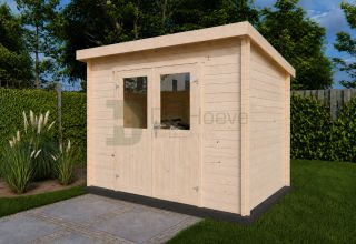 De Hoeve Blokhut Hogewei 300x300cm