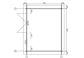 De Hoeve Tuinhuis Dongen  | 2,7 x 3,3 m