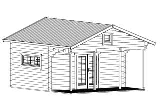 De Hoeve Zomerhuis Maribo 44 | 4888cm x 628cm 