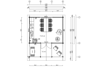 De Hoeve Zomerhuis Maribo 44 | 4888cm x 628cm 